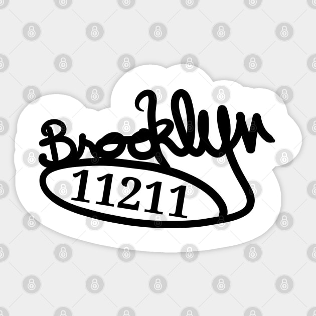 Code Brooklyn Sticker by Duendo Design